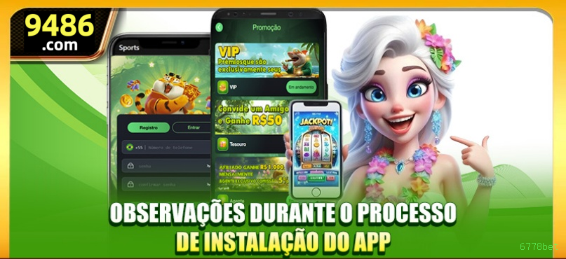 APP oficial da 6778bet para mobile